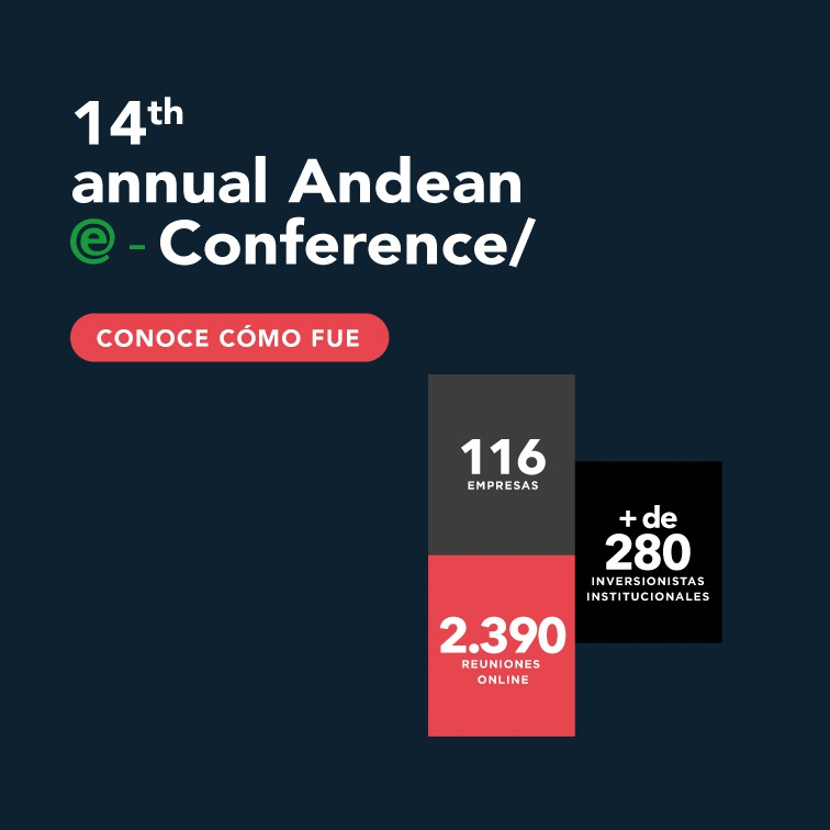 Andean Conference de LarrainVial cierra exitosamente su primera edición online
